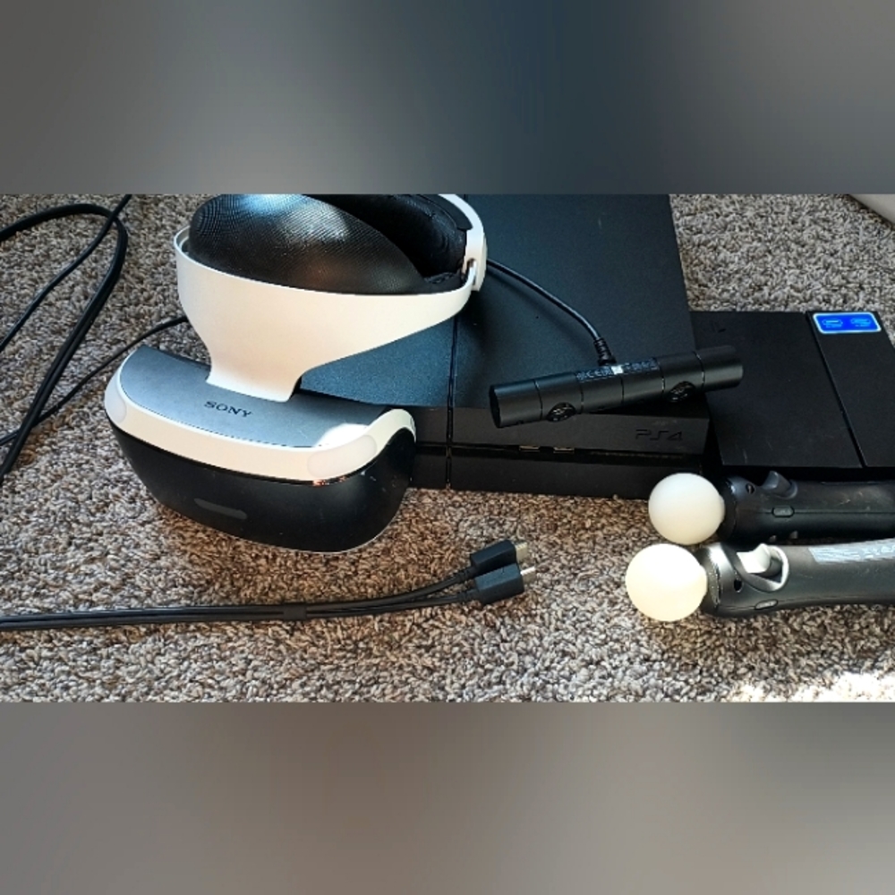 PS4 with PSVR, No cords, No controllers